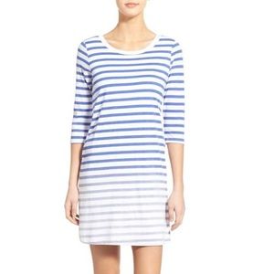 Splendid Ombré Stripe Shift Dress